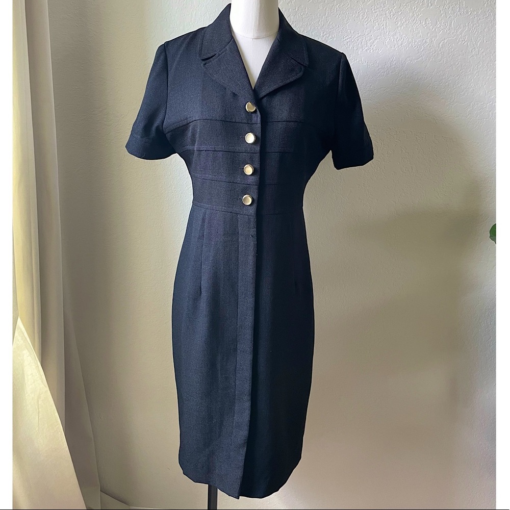 Vintage Plaza South Petite, Black, Size 8, Vintage